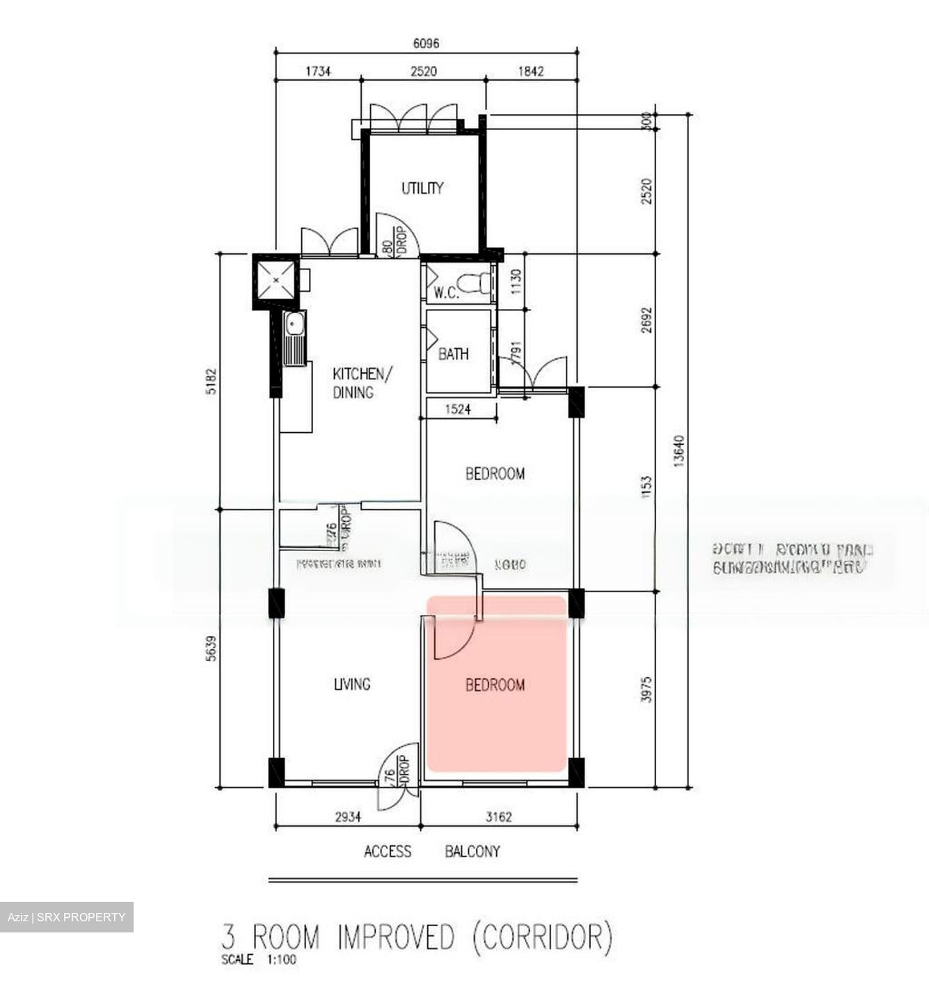 Blk 58 Marine Terrace Haven (Marine Parade), HDB 3 Rooms #440262101